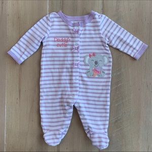 Gently Used 2 Newborn Button Up Pjs